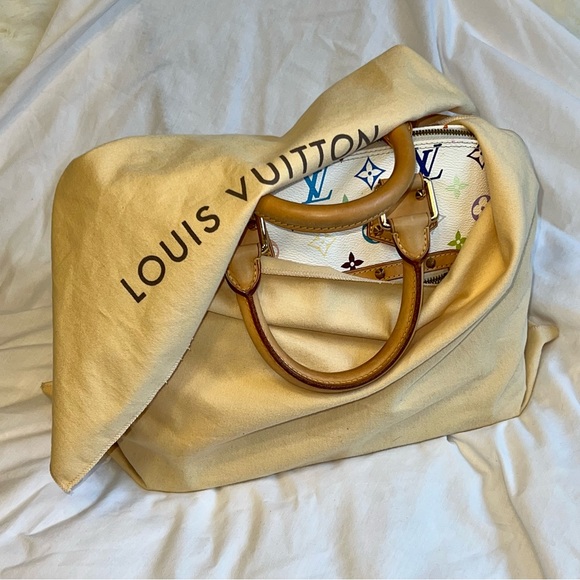 Authentic Louis Vuitton Multicolore Murakami Satchel - Alma - VINTAGE BEAUTY! - Picture 11 of 11